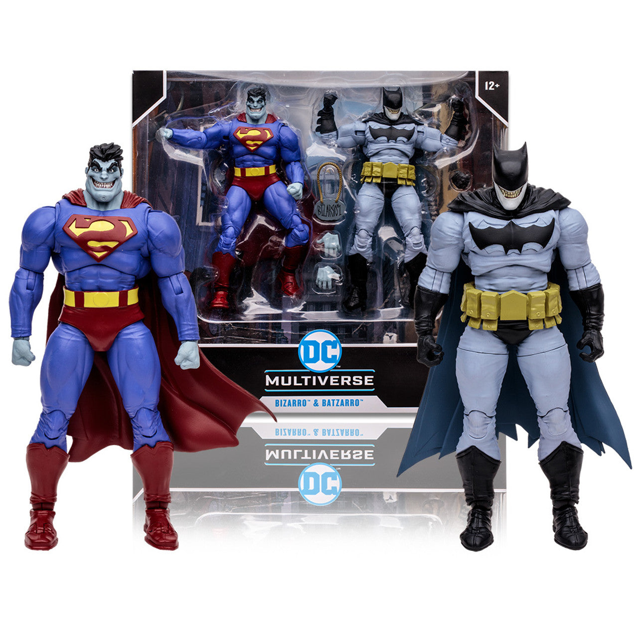 FIGURAS DC COLLECTOR BIZARRO & BATZARRO | MC FARLANE FIGURAS DC COLLECTOR BIZARRO & BATZARRO | MC FARLANE